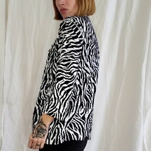 Veste zébrée - Picture 4 of 6